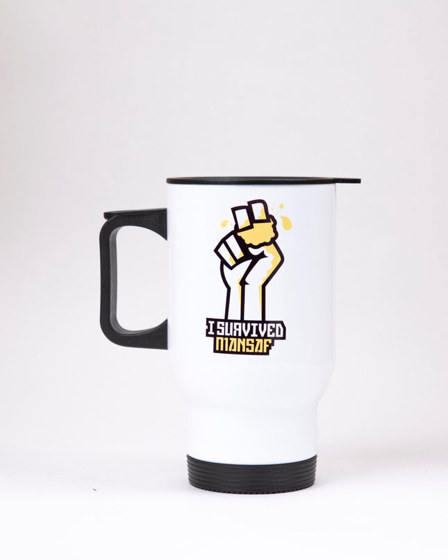 I Survived Mansaf | Sublimation Coffee Mug - Accessories - Sublimation Coffee Mug - Jobedu Jordan