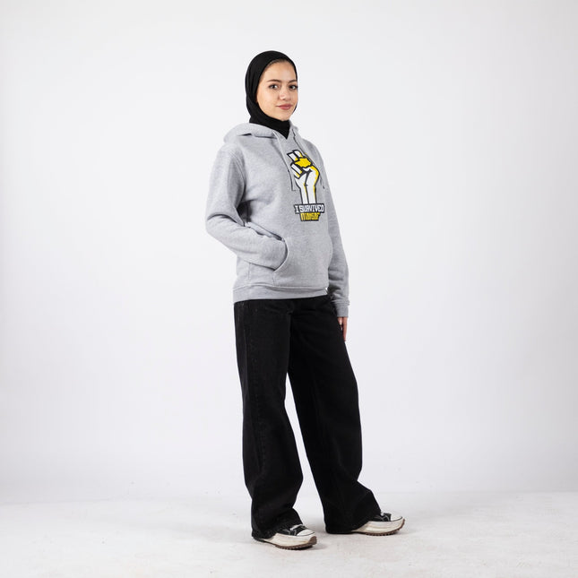 I Survived Mansaf | Unisex Adult Hoodie - Graphic Hoodie - Unisex - Jobedu Jordan