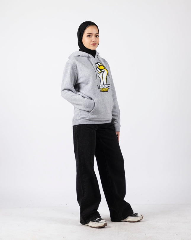 I Survived Mansaf | Unisex Adult Hoodie - Graphic Hoodie - Unisex - Jobedu Jordan