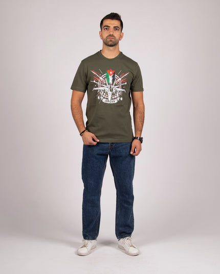 Independence Day | Basic Cut T-shirt - Graphic T-Shirt - Unisex - Jobedu Jordan