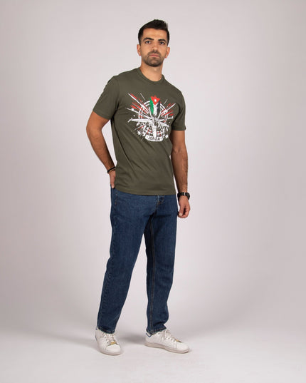 Independence Day | Basic Cut T-shirt - Graphic T-Shirt - Unisex - Jobedu Jordan