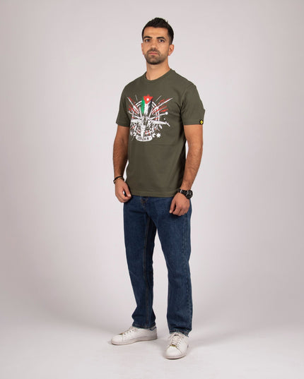 Independence Day | Basic Cut T-shirt - Graphic T-Shirt - Unisex - Jobedu Jordan