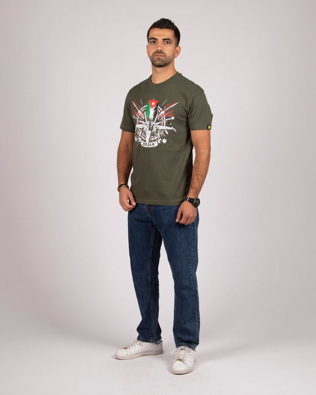 Independence Day | Basic Cut T-shirt - Graphic T-Shirt - Unisex - Jobedu Jordan