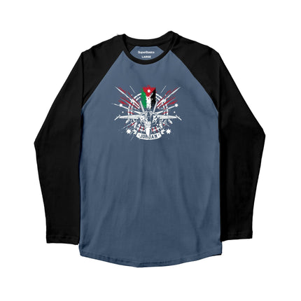 Independence Day | Kids Ghraphic Long Sleeve Baseball Tshirt - Kids Ghraphic Long Sleeve Baseball Tshirt - Jobedu Jordan