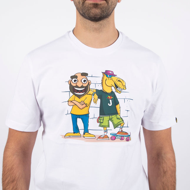 Jawaker Abdu & Camel | Basic Cut T-shirt - Graphic T-Shirt - Unisex - Jobedu Jordan