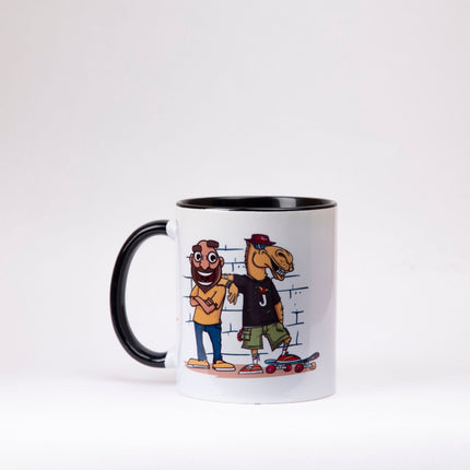 Jawaker Abdu & Camel | Sublimation Mug - Accessories - Sublimation Mug - Jobedu Jordan