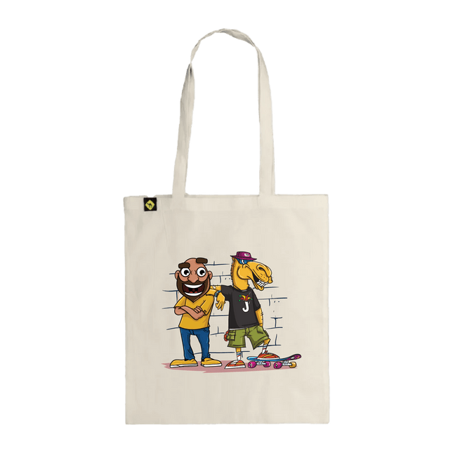 Jawaker Abdu & Camel | Tote Bag - Accessories - Tote Bags - Jobedu Jordan