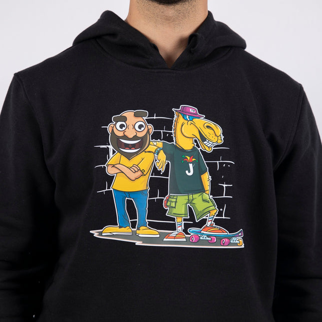 Jawaker Abdu & Camel | Unisex Adult Hoodie - Graphic Hoodie - Unisex - Jobedu Jordan