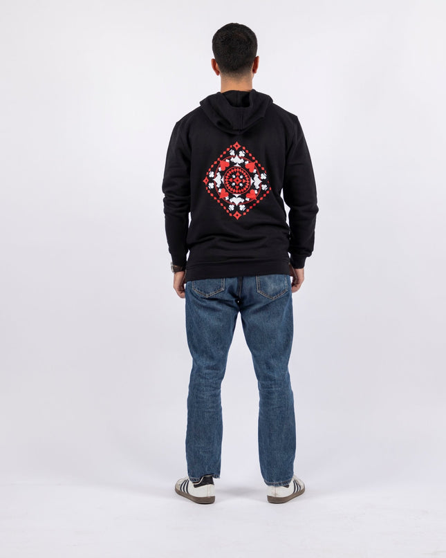 Jawaker Pattern | Unisex Adult Hoodie - Graphic Hoodie - Unisex - Jobedu Jordan