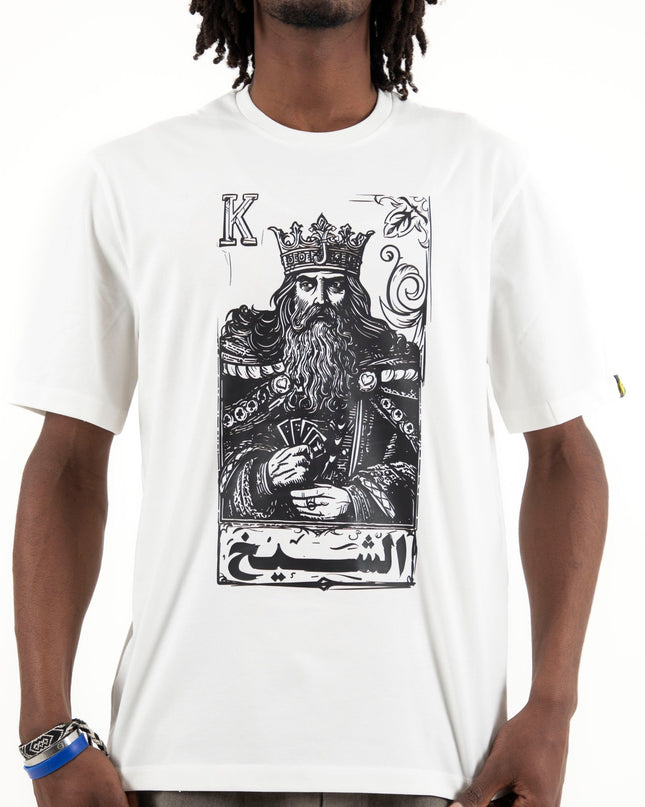Jawaker Sheikh | Premium SuperBasic Ghraphic T-Shirt - Premium Super Basic Cut T-Shirt - Unisex - Jobedu Jordan