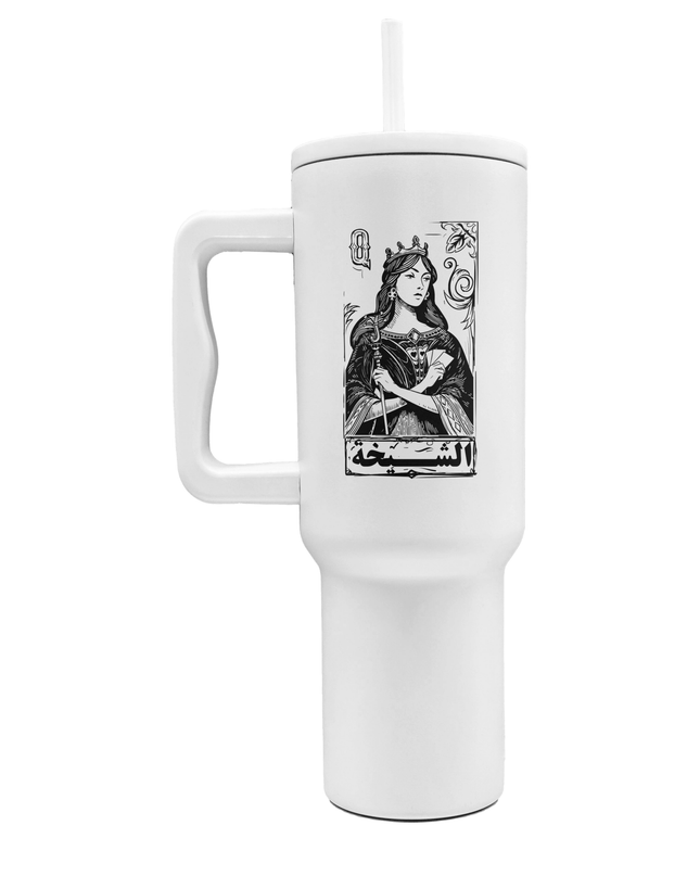 Jawaker Sheikha | Premium Straw Water Bottle - Accessories - Premium Straw Water Bottle - Jobedu Jordan