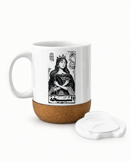 Jawaker Sheikha | Soft Wooden Plate Mug - Accessories - Soft Wooden Plate Mug - Jobedu Jordan