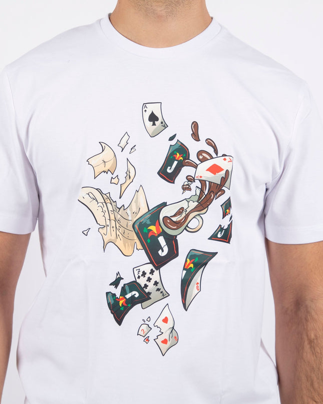 Jawaker Tarneeb | Basic Cut T-shirt - Graphic T-Shirt - Unisex - Jobedu Jordan