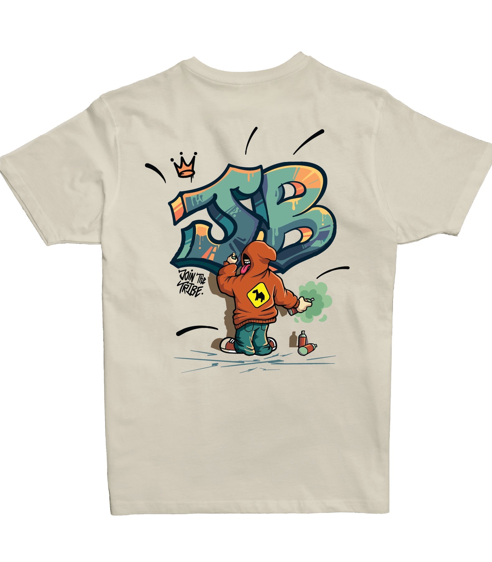 JB Graffiti | Premium SuperBasic Graphic T-Shirt