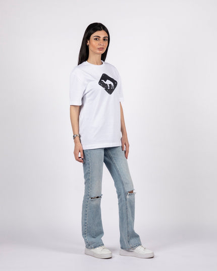 Jobedu Camel Crossing | Basic Cut T-shirt - Graphic T-Shirt - Unisex - Jobedu Jordan
