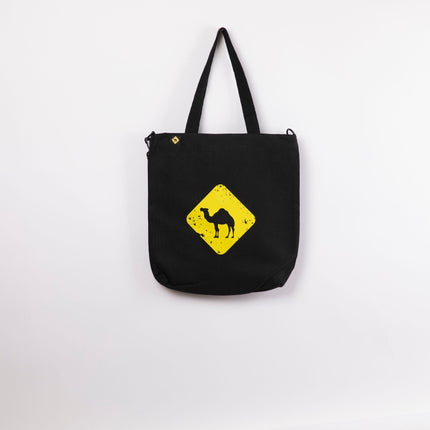 Jobedu Camel Crossing | Black Totebag Black Hanged - Accessories - Totebag Hanged - Jobedu Jordan