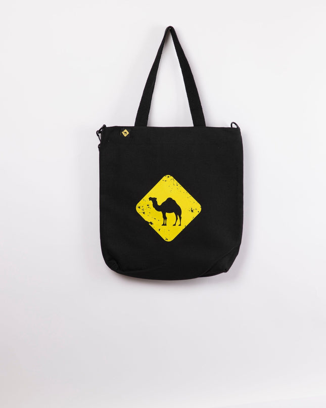 Jobedu Camel Crossing | Black Totebag Black Hanged - Accessories - Totebag Hanged - Jobedu Jordan