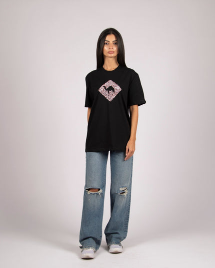 Jobedu Camel Crossing Calligraphy | Basic Cut T-shirt - Graphic T-Shirt - Unisex - Jobedu Jordan
