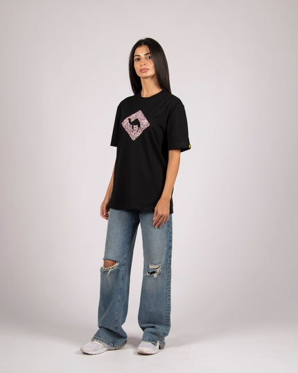 Jobedu Camel Crossing Calligraphy | Basic Cut T-shirt - Graphic T-Shirt - Unisex - Jobedu Jordan