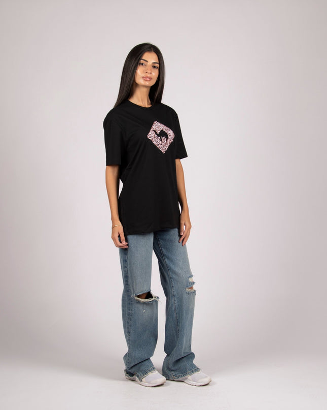 Jobedu Camel Crossing Calligraphy | Basic Cut T-shirt - Graphic T-Shirt - Unisex - Jobedu Jordan