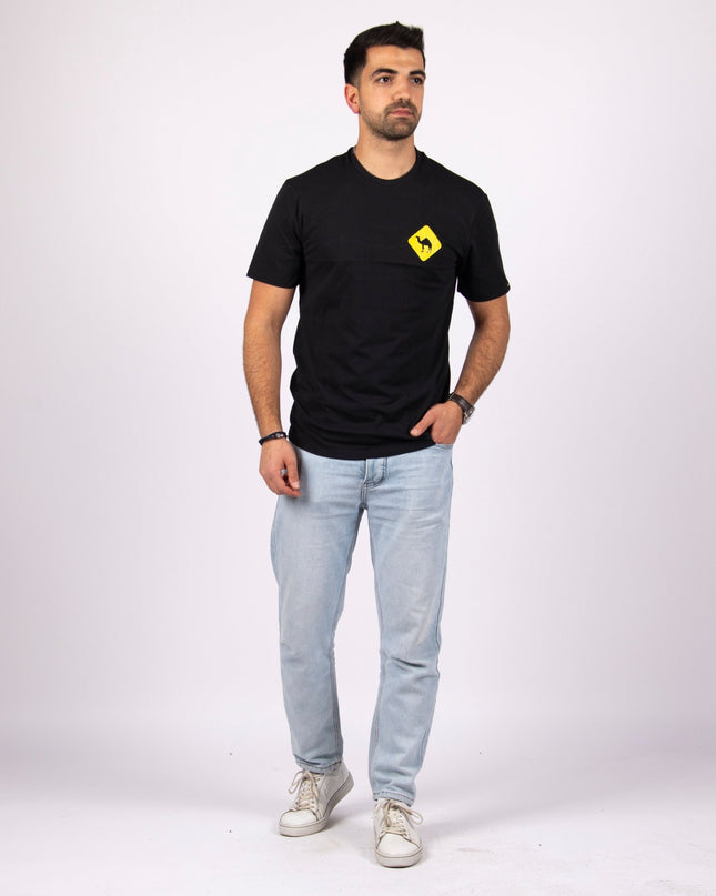 Jobedu Camel Crossing Icon | Basic Cut T-shirt - Graphic T-Shirt - Unisex - Jobedu Jordan