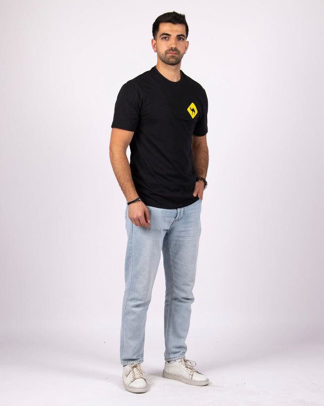 Jobedu Camel Crossing Icon | Basic Cut T-shirt - Graphic T-Shirt - Unisex - Jobedu Jordan