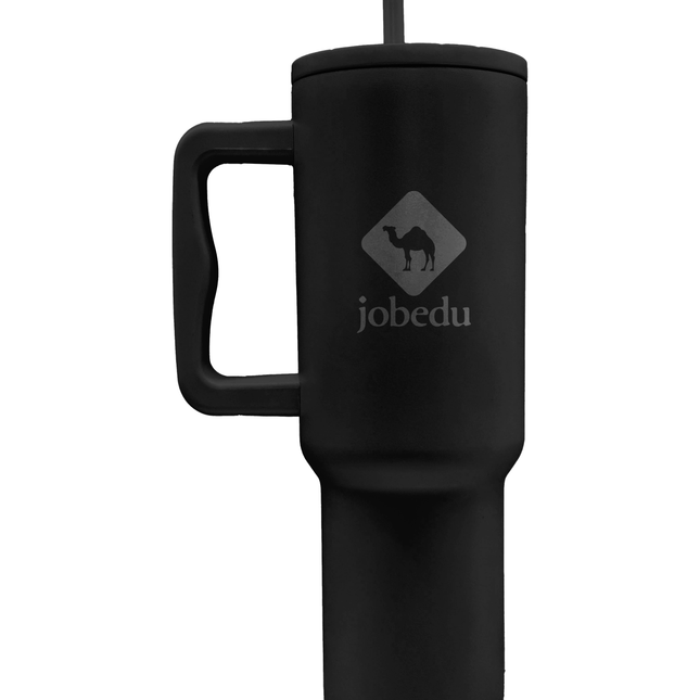 jobedu Camel Crossing Icon | Premium Straw Water Bottle - Accessories - Premium Straw Water Bottle - Jobedu Jordan