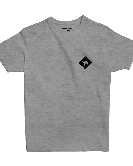Jobedu Camel Crossing Icon | Premium SuperBasic Ghraphic T-Shirt - Premium Super Basic Cut T-Shirt - Unisex - Jobedu Jordan