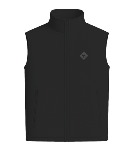 Jobedu Camel Crossing Logo Black | Unisex Premium Windwall Vest - Unisex Premium Windwall Vest - Jobedu Jordan