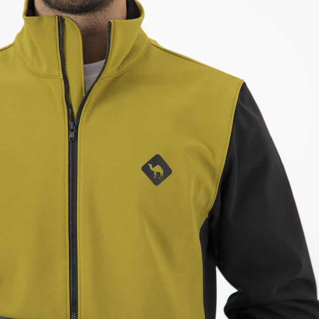 Jobedu Camel Crossing Logo Summet Black - Suphar Moss | Unisex Premium Windwall Jacket - Unisex Superbasic Windwall Jacket - Jobedu Jordan