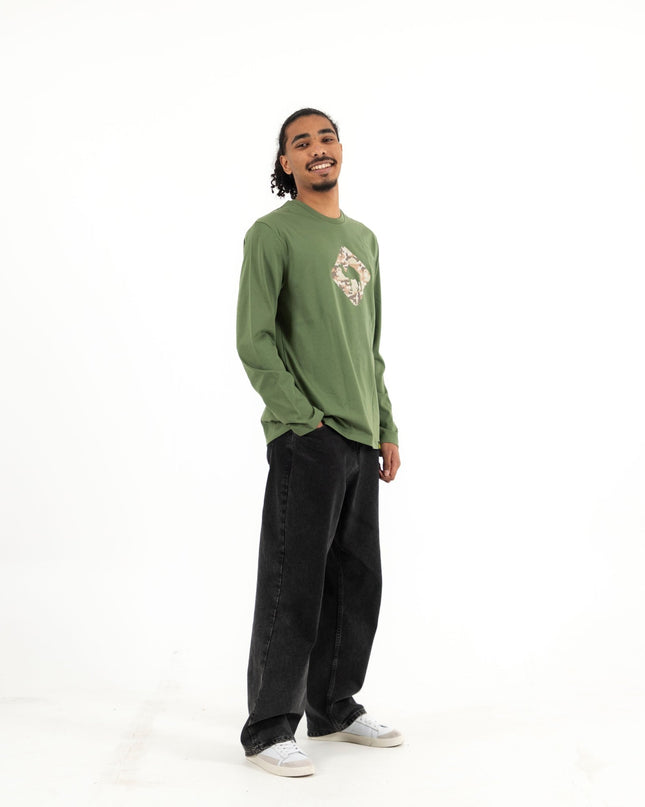 Jobedu Camel Crossing Mbarga3 | Premium T-shirt Unisex Longsleeve Basic Cut - Premium T-shirt Unisex Longsleeve Basic Cut - Jobedu Jordan
