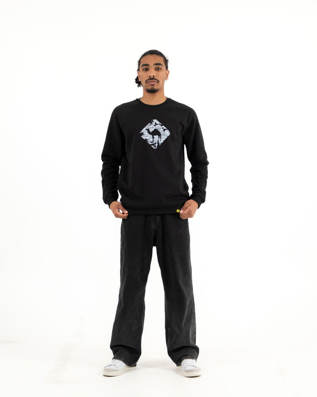 Jobedu Camel Crossing Mbarga3 | Unisex Adult Sweatshirt - Graphic Sweatshirt - Unisex - Jobedu Jordan