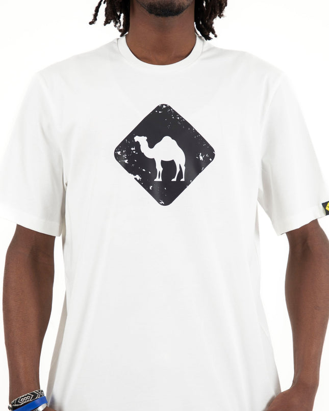 Jobedu Camel Crossing | Premium SuperBasic Ghraphic T-Shirt - Premium Super Basic Cut T-Shirt - Unisex - Jobedu Jordan