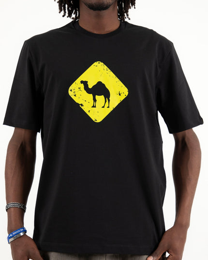 Jobedu Camel Crossing | Premium SuperBasic Ghraphic T-Shirt - Premium Super Basic Cut T-Shirt - Unisex - Jobedu Jordan