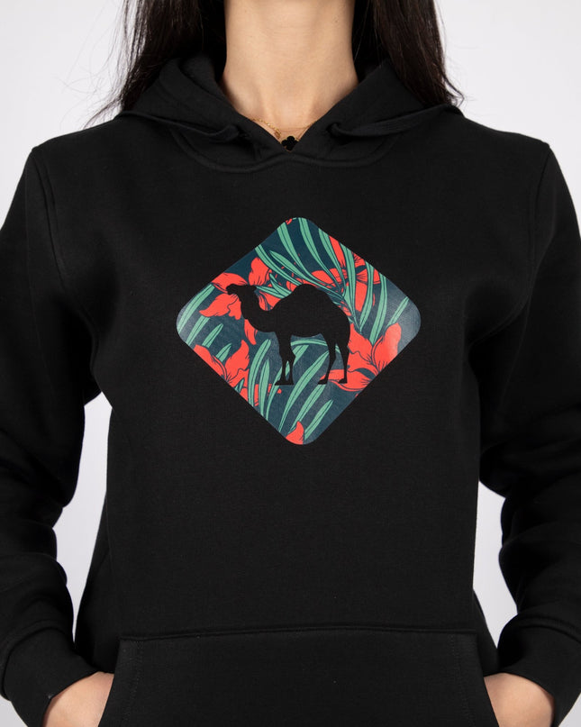 Jobedu Camel Crossing Tropical | Graphic SuperBasic Premium Hoodies - Graphic SuperBasic Premium Hoodies - Jobedu Jordan