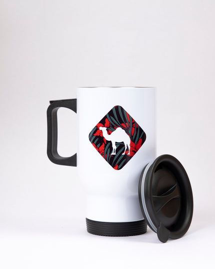 Jobedu Camel Crossing Tropical | Sublimation Coffee Mug - Accessories - Sublimation Coffee Mug - Jobedu Jordan