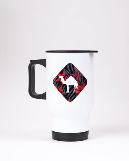 Jobedu Camel Crossing Tropical | Sublimation Coffee Mug - Accessories - Sublimation Coffee Mug - Jobedu Jordan
