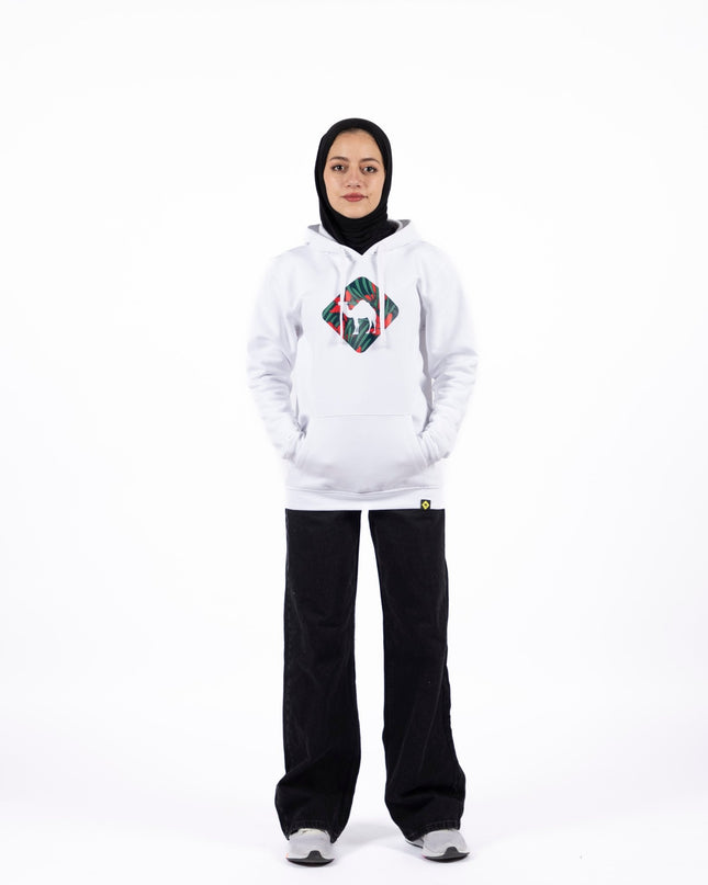 Jobedu Camel Crossing Tropical | Unisex Adult Hoodie - Graphic Hoodie - Unisex - Jobedu Jordan