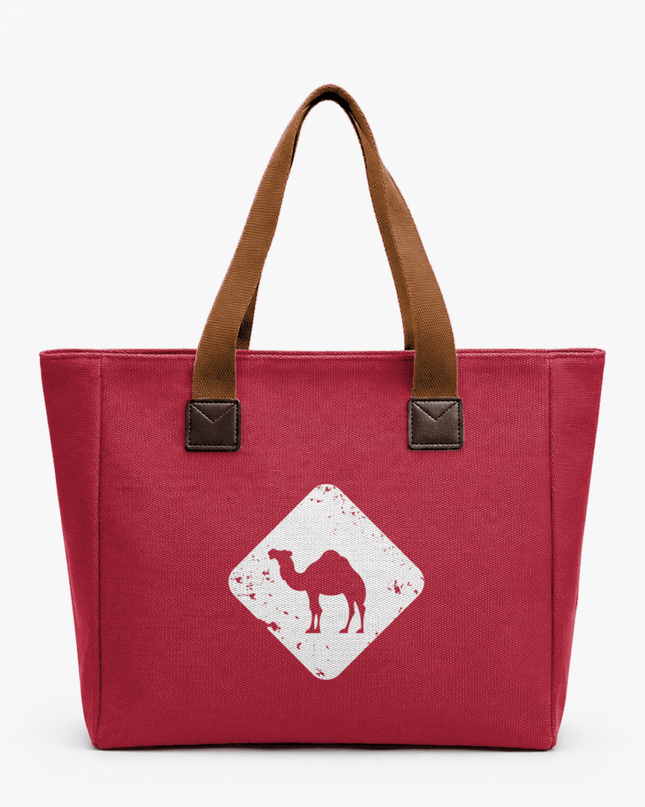 Jobedu Camel Crossing - White Print | Women's Bag - Accessories - Women's Bag - Jobedu Jordan