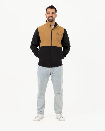 Jobedu Outline Black - Utility brown | Unisex Premium Windwall Jacket - Unisex Superbasic Windwall Jacket - Jobedu Jordan