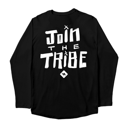 Join The Tribe | Premium T-shirt Unisex Longsleeve Basic Cut - Premium T-shirt Unisex Longsleeve Basic Cut - Jobedu Jordan