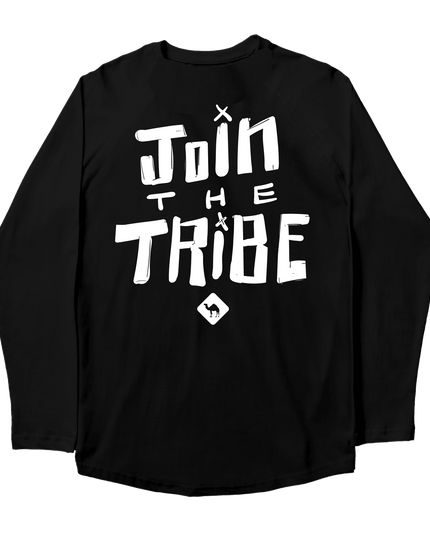 Join The Tribe | Premium T-shirt Unisex Longsleeve Basic Cut - Premium T-shirt Unisex Longsleeve Basic Cut - Jobedu Jordan