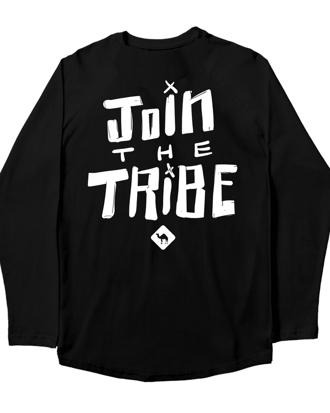 Join The Tribe | Premium T-shirt Unisex Longsleeve Basic Cut - Premium T-shirt Unisex Longsleeve Basic Cut - Jobedu Jordan