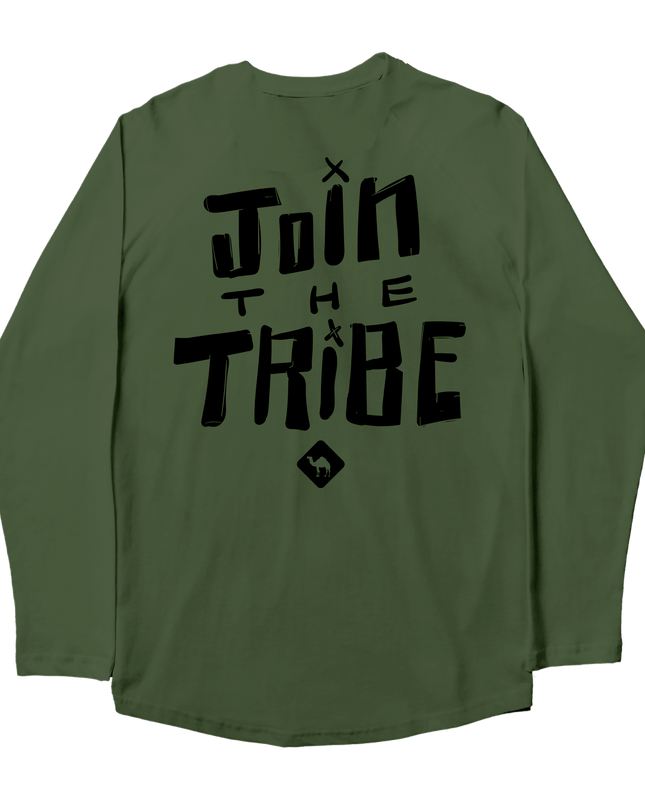 Join The Tribe | Premium T-shirt Unisex Longsleeve Basic Cut - Premium T-shirt Unisex Longsleeve Basic Cut - Jobedu Jordan