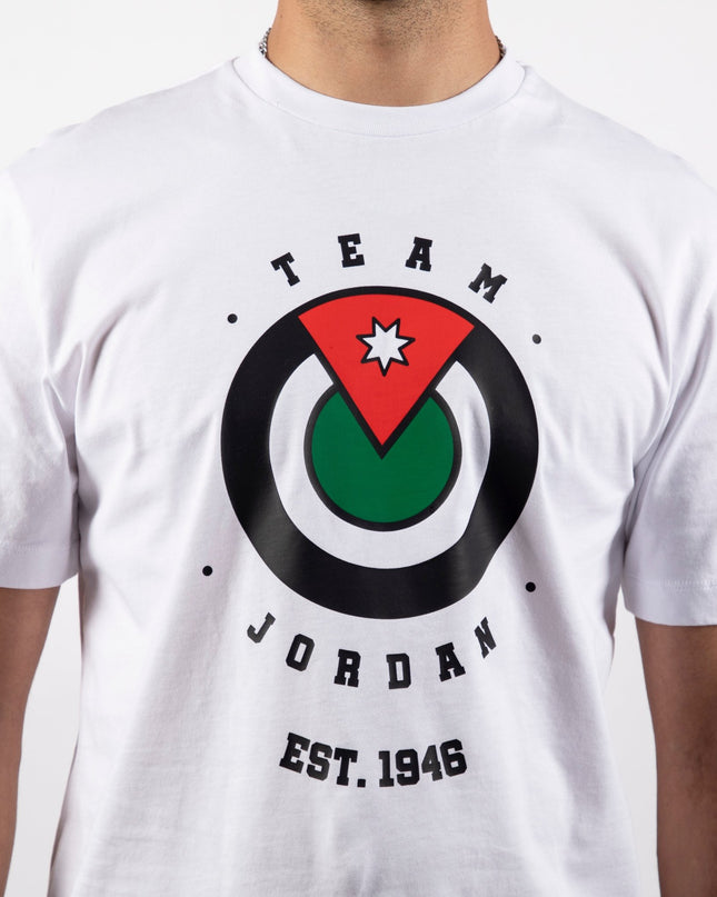 Jordan 1946 | Premium SuperBasic Ghraphic T-Shirt - Premium Super Basic Cut T-Shirt - Unisex - Jobedu Jordan