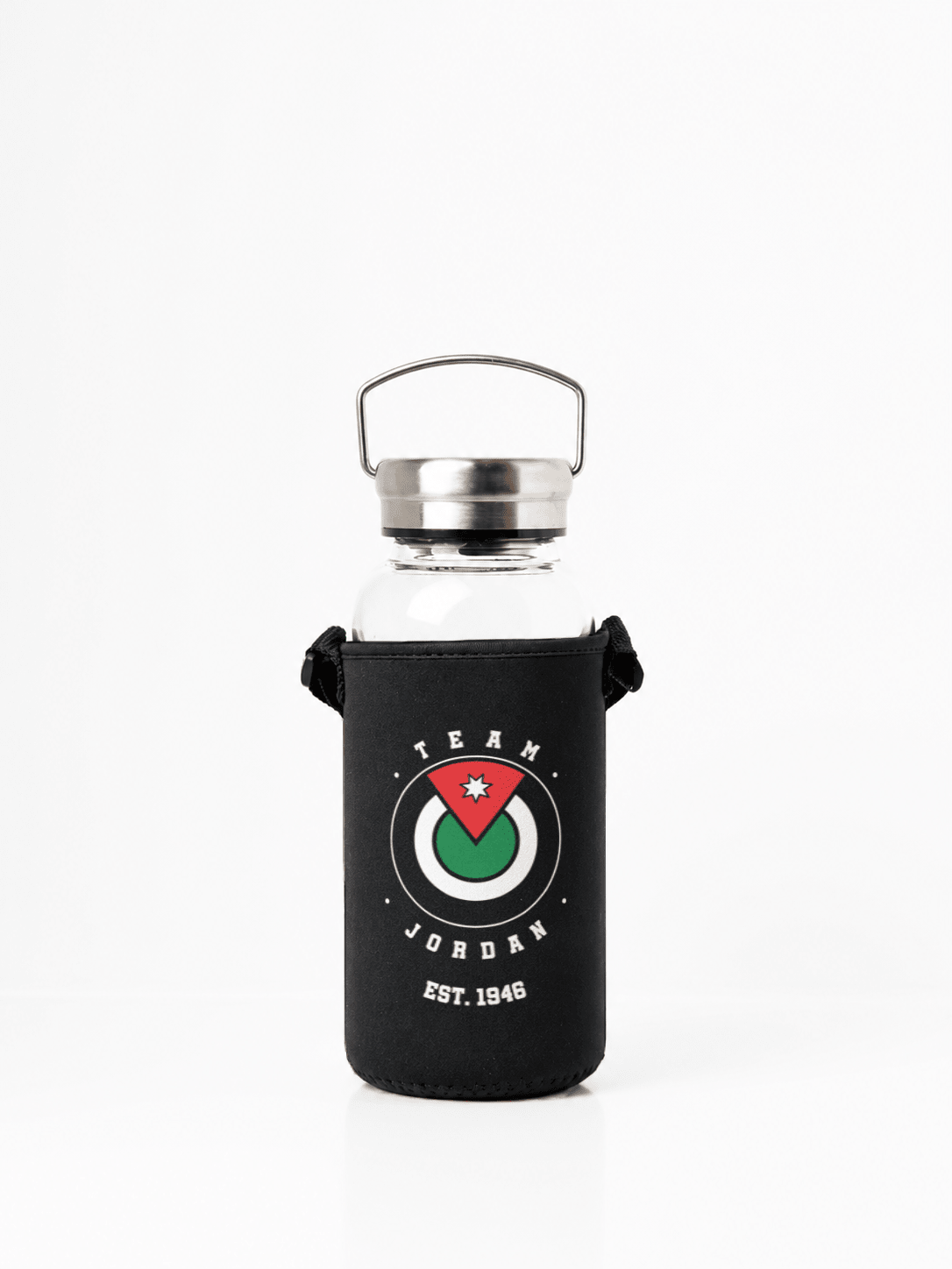 Jordan 1946 | Premium Water Bottle with Sleeve & Hangers