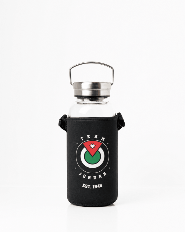 Jordan 1946 | Premium Water Bottle with Sleeve & Hangers - Accessories - Premium Water Bottle with Sleeve & Hangers - Jobedu Jordan