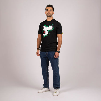 Jordan Falcon | Premium SuperBasic Ghraphic T-Shirt - Premium Super Basic Cut T-Shirt - Unisex - Jobedu Jordan