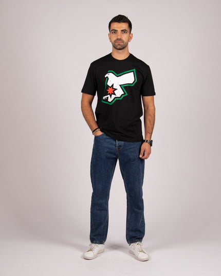 Jordan Falcon | Premium SuperBasic Ghraphic T-Shirt - Premium Super Basic Cut T-Shirt - Unisex - Jobedu Jordan