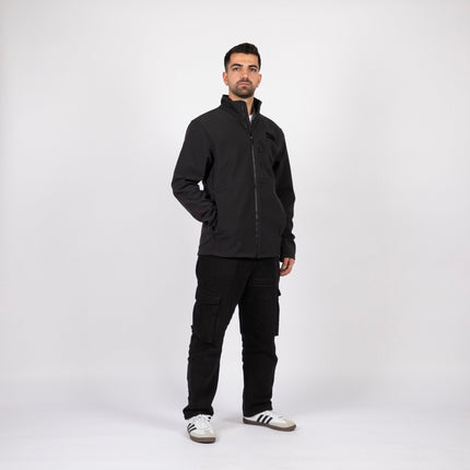 Jordan Flag | Men's Premium Windwall Black Edition Jacket - Men's Premium Windwall Black Edition Jacket - Jobedu Jordan